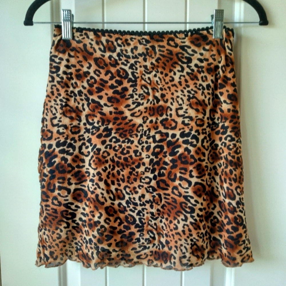 PacSun Cheetah Skirt